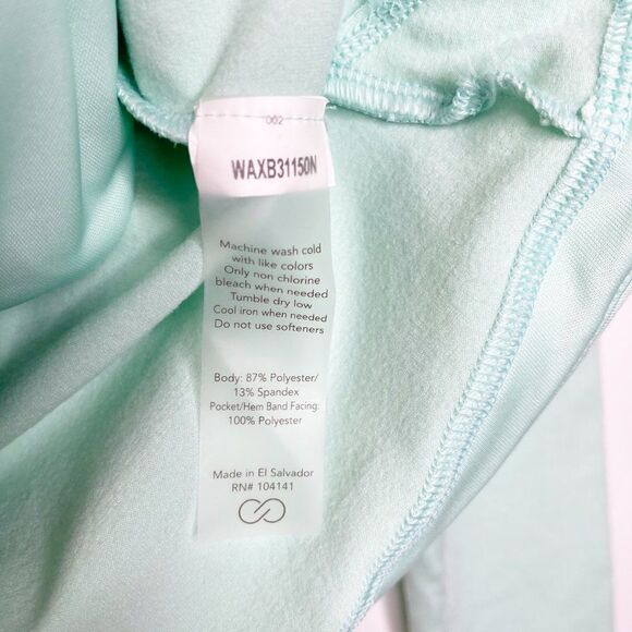 CALIA By Carrie Underwood Mint Warm Leopard Top  - Picture 5 of 8